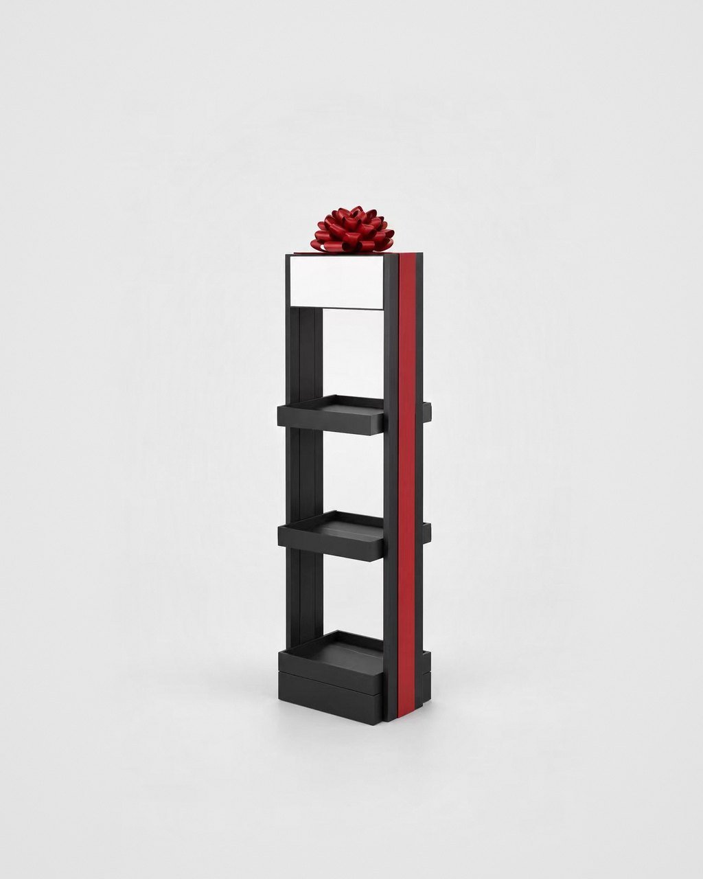 Gift-bow shelf stand