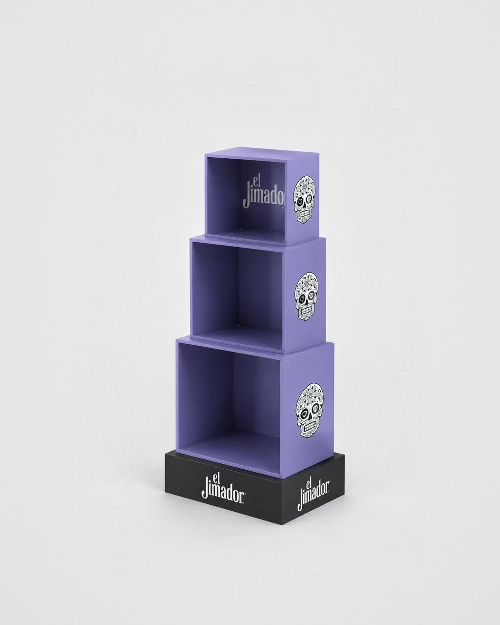 Stacked cube display