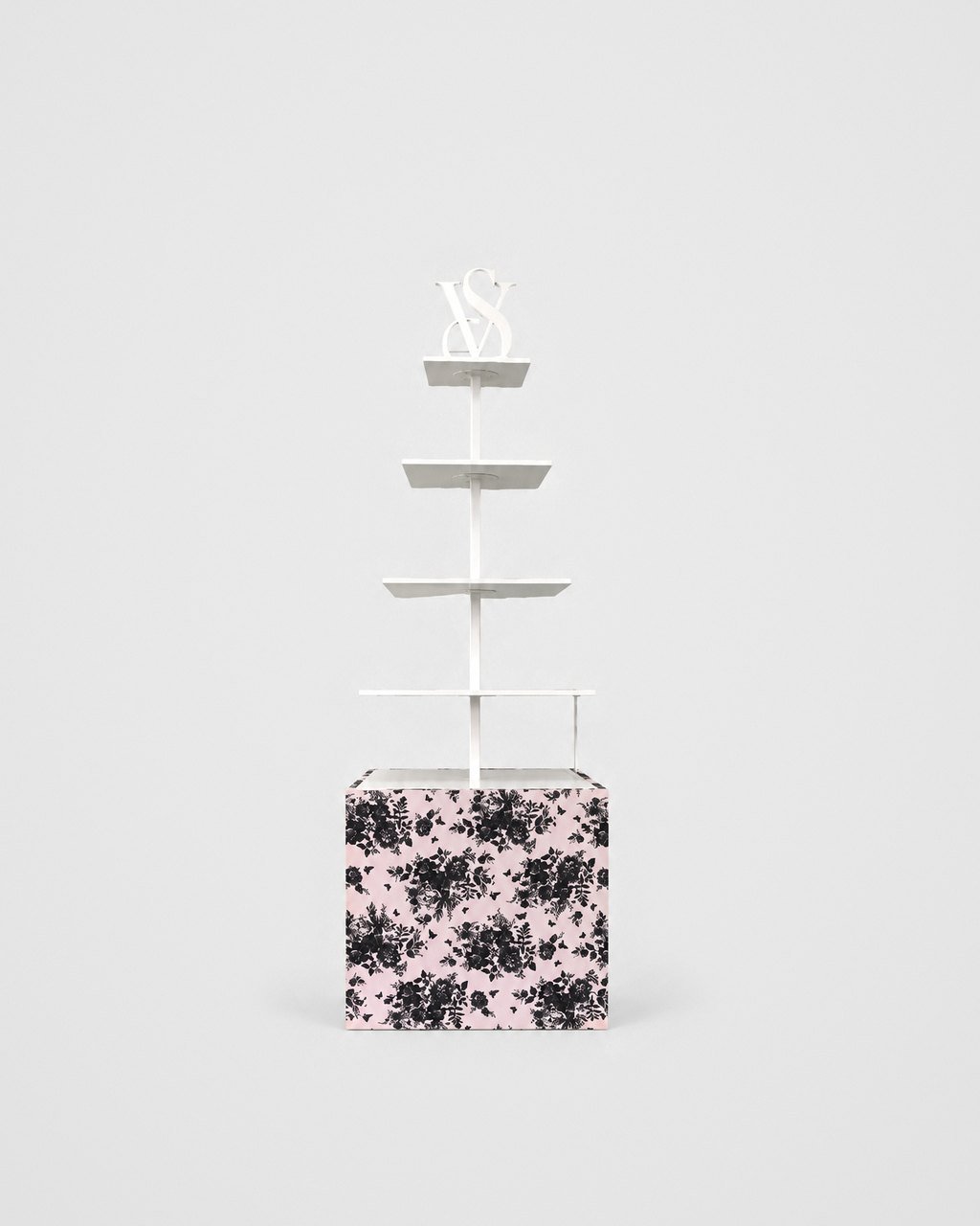 Four-tier display tower