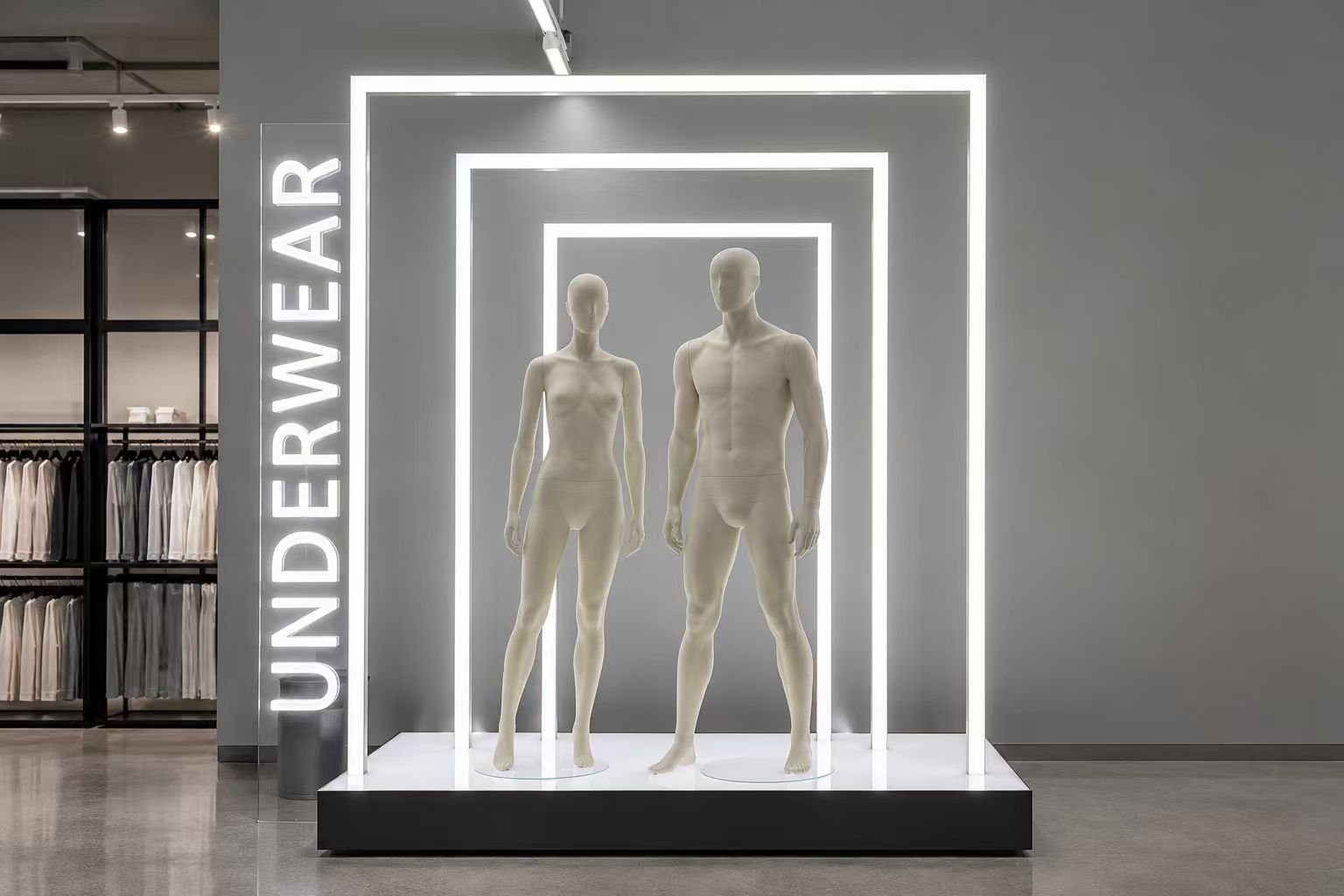 Light frame installation