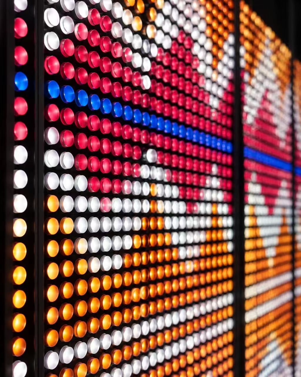 LED pixel light wall